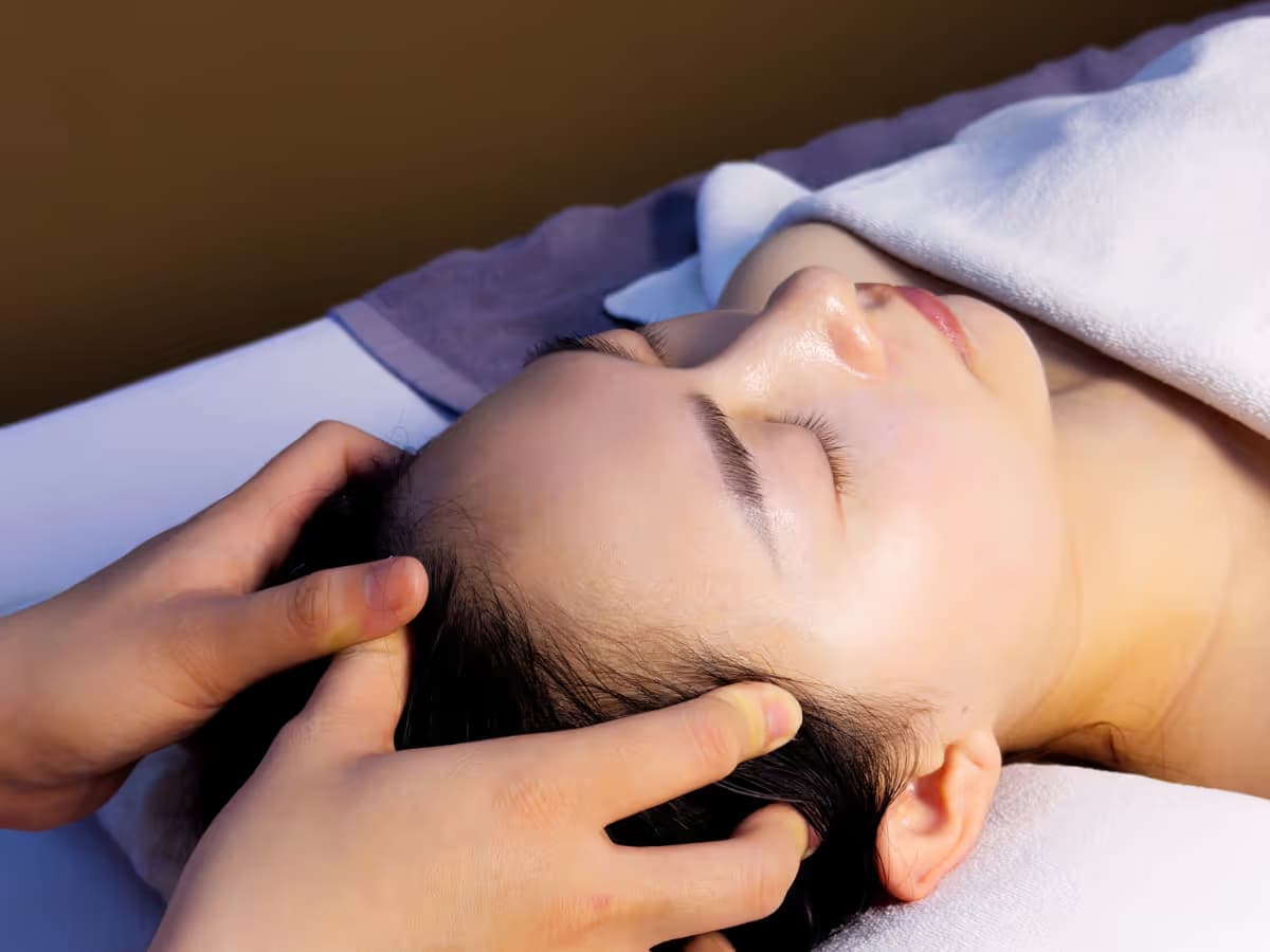 HEAD MASSAGE | HEADACHE RELIEF & RELAXING NERVE SYSTEM